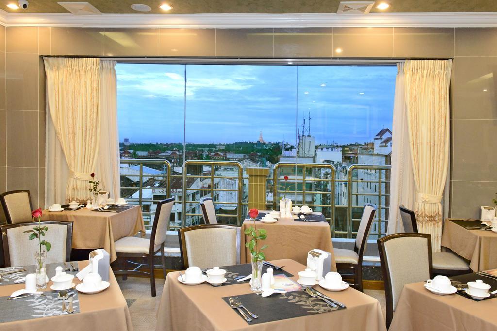 Hotel Grand United - 21St Downtown Yangon Exteriör bild