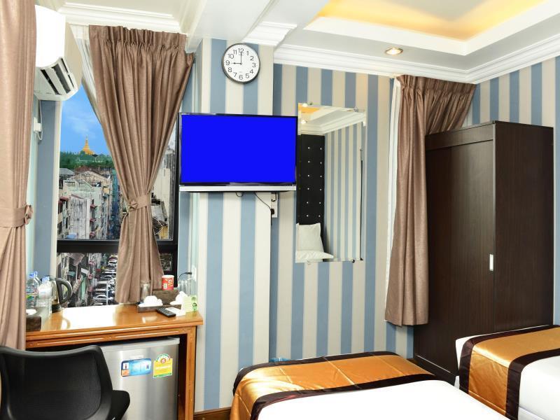Hotel Grand United - 21St Downtown Yangon Exteriör bild