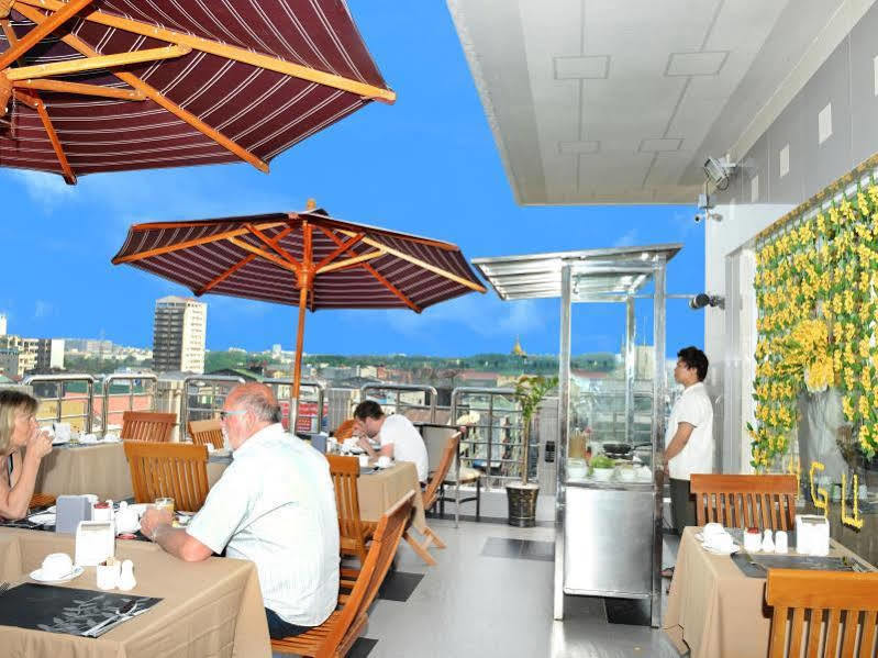 Hotel Grand United - 21St Downtown Yangon Exteriör bild